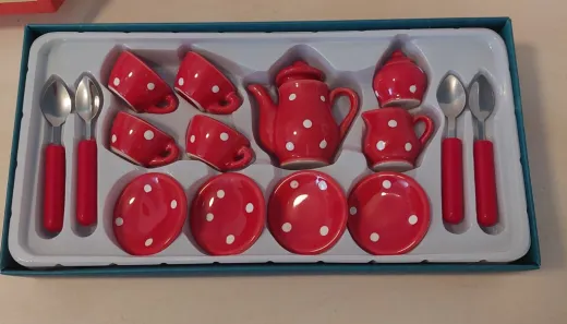 Mini Porzellan Tee Set