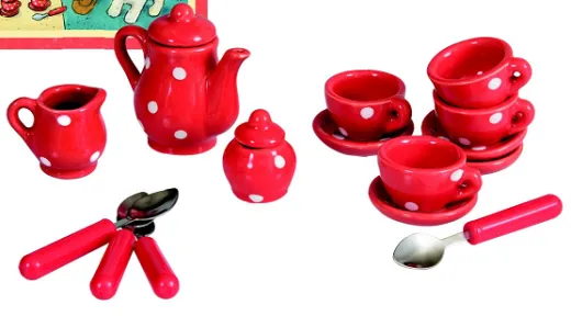 Mini Porzellan Tee Set