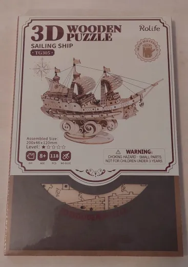 Holzbausatz Segelschiff von Robotime