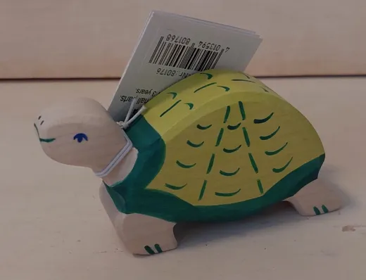 Schildkröte grün aus Holz von Holztiger