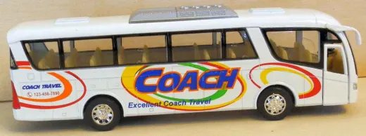 Reisecar Coach Travel weiss