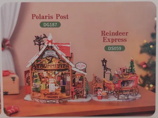 Modellbausatz Polaris Posthaus von Robotime