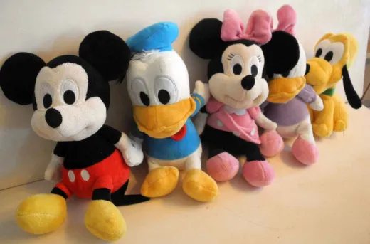 Disney Plüschfiguren – Mickey & Freunde, 5er-Set