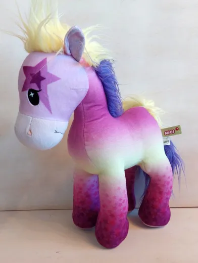 NICI Plüschpony Candydust – rosa-violett, ca. 32 cm