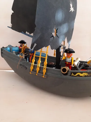 Playmobil Schwarzer Korsarensegler Nr. 3860