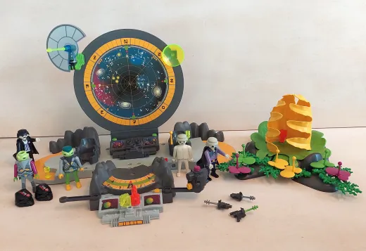 Playmobil Alien Control Center 3280 & Toxiplant 3283
