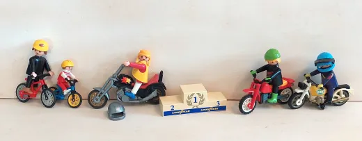 Playmobil Töff- und Fahrrad-Set