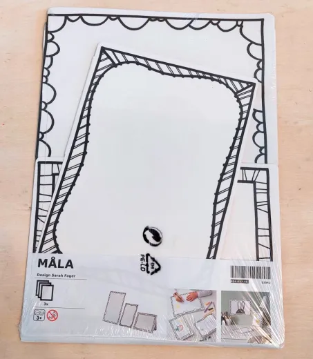 IKEA MÅLA – 3 Bilderrahmen zum Gestalten – NEU