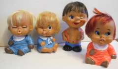 Kleine Puppen Moody Cuty - Puppen mit verschiedenen Gesichtsausdrücken