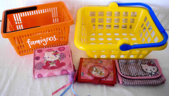 Einkaufskörbe + Portemonnaies