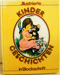 Kinder Geschichten in Blockschrift