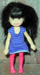 Barbie Kleinkind mit lila Kleid