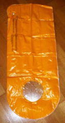 Luftmaträtzli Orange/weiss NEU