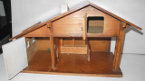 Stall aus Holz