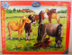Rahmenpuzzle Ponyweide - 38 Teile