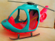 Reise-Helikopter türkis/pink