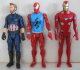 3 Marvel Figuren