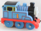 Lokomotive von Tomy blau/rot