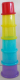 Stapelturm aus Kunststoff