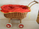 Puppenwagen geflochten