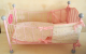 Puppenbett rosa aus Metall von Annabelle