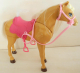 Barbie Pferd hellbraun