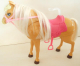 Barbie Pferd hellbraun