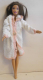 Barbie mit Bademantel weiss
