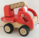 Feuerwehrauto aus Holz