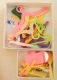 Barbie Koffer Fashion Doll Wardrobe Case - schicker oranger Koffer mit Inhalt