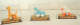 Tomy Wind-Up Toy verschiedene Tiere Set
