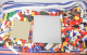 Lego Mix mit zwei Platten und rotem Eimer