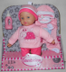 Puppe Bambolina Bebé mit Zubehör - NEU