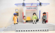 Playmobil Bahnsteig mit Fahrgastunterstand Nr. 4304
