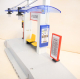 Playmobil Bahnsteig mit Fahrgastunterstand Nr. 4304