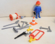 Playmobil Geländewagen rot Nr. 7617 mit Feuerwehr-Ausrüstung