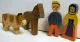 Bauernhof-Set aus Holz