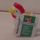 Huhn stehend gelb - Holztier von Holztiger