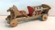 Altes Holz-Pferdegespann mit Leiterwagen – 1950er-Jahre