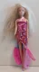 Simba Puppe blond mit pinkem Blumenkleid