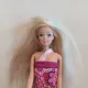 Simba Puppe blond mit pinkem Blumenkleid
