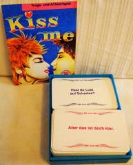Kiss me. Frag- und Antwortspiel