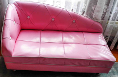 Kinder-Sofa rosa
