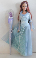 Barbie mit hellblauem Kleid