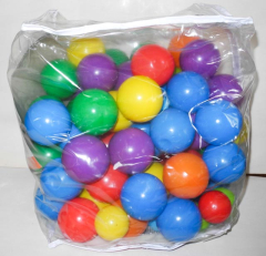 Verschiedene farbige Bälle