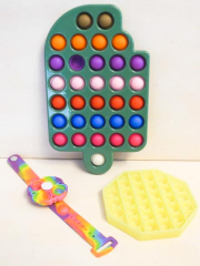 Pop It Fidget Spiel Set 3