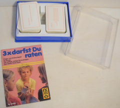 3x darfst Du raten
