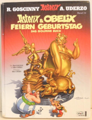 Asterix und Obelix feiern Geburtstag. Das goldene Buch Band 34