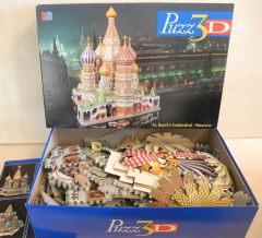 3D Puzzle St. Basil's Cathedral-Moskau - 708 Teile