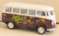 VW Classic Bus braun - NEU